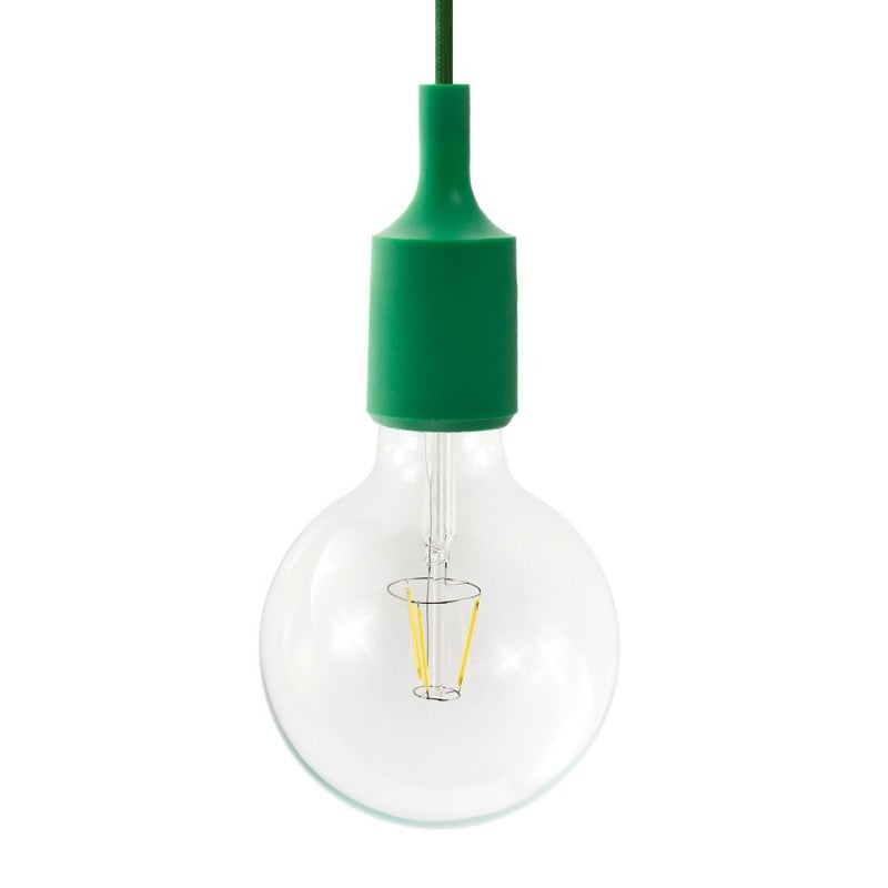 Suspensão com cabo têxtil e detalhes em silicone - Fabricado em Itália