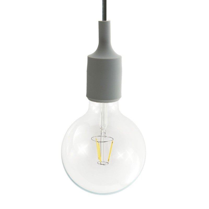 Suspensão com cabo têxtil e detalhes em silicone - Fabricado em Itália