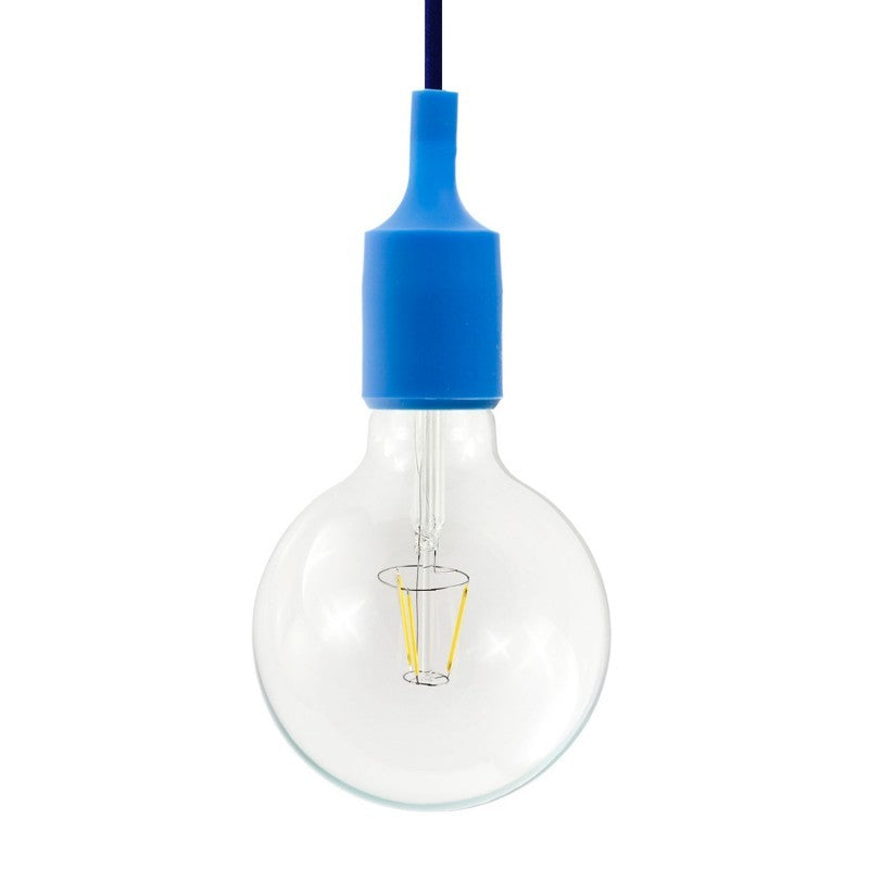 Suspensão com cabo têxtil e detalhes em silicone - Fabricado em Itália