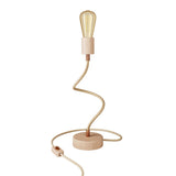 Table Flex Wood - Candeeiro de mesa ajustável em madeira com iluminação difusa