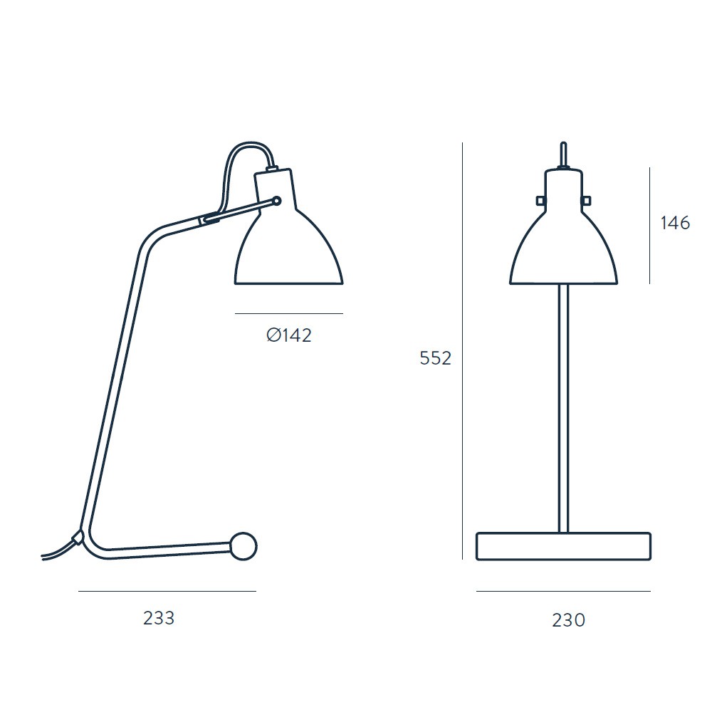 Aito Candeeiro de Mesa