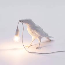 Bird Lamp Waiting OUTDOOR