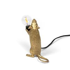 Mouse Lamp Step Gold