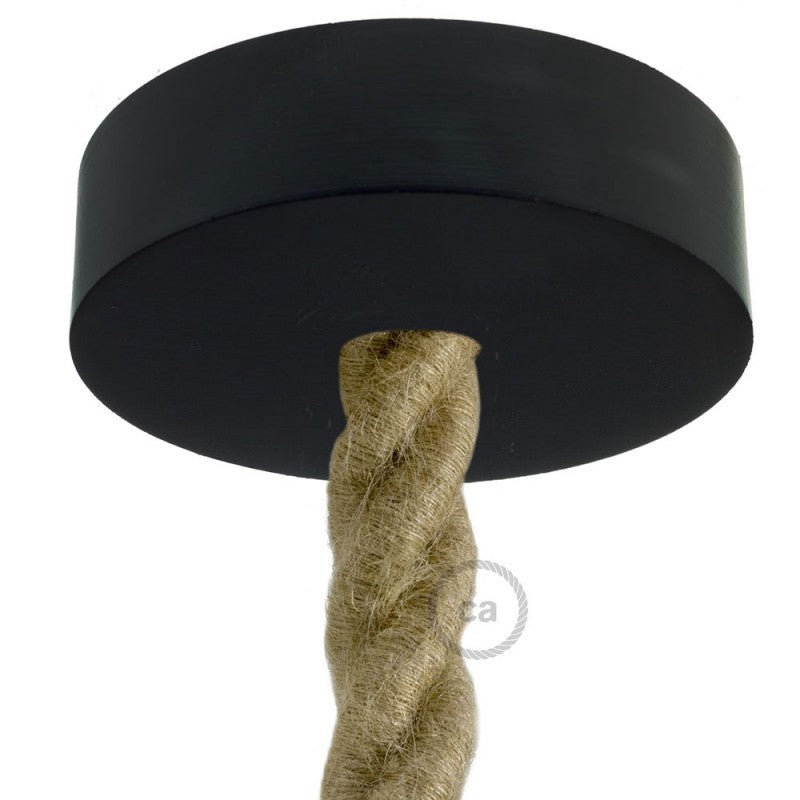 Kit de rosácea de teto em madeira para cordão 2XL